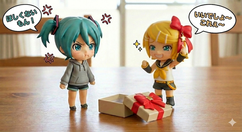 ちょっと意地悪なリンちゃん😅