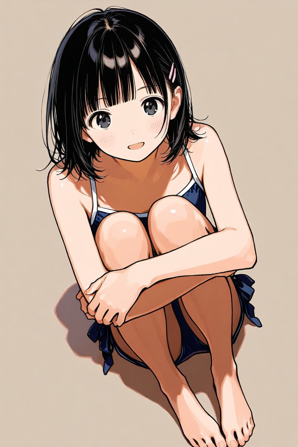スク水❓の妹ちゃん✨