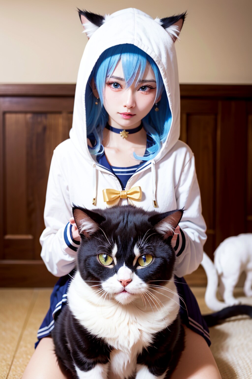すいちゃんとねこ
