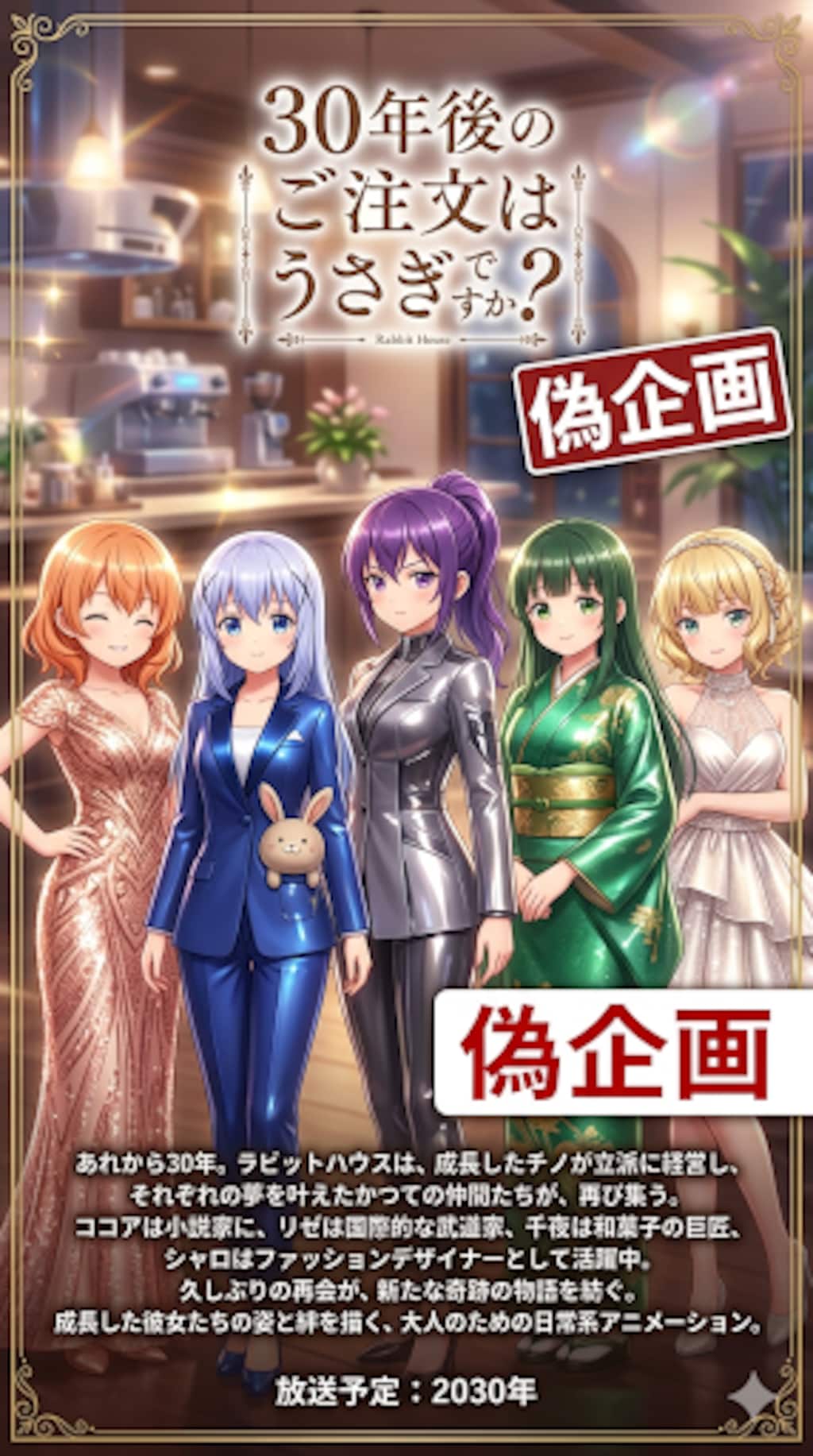 偽企画　30年後のご注文はうさぎですか？