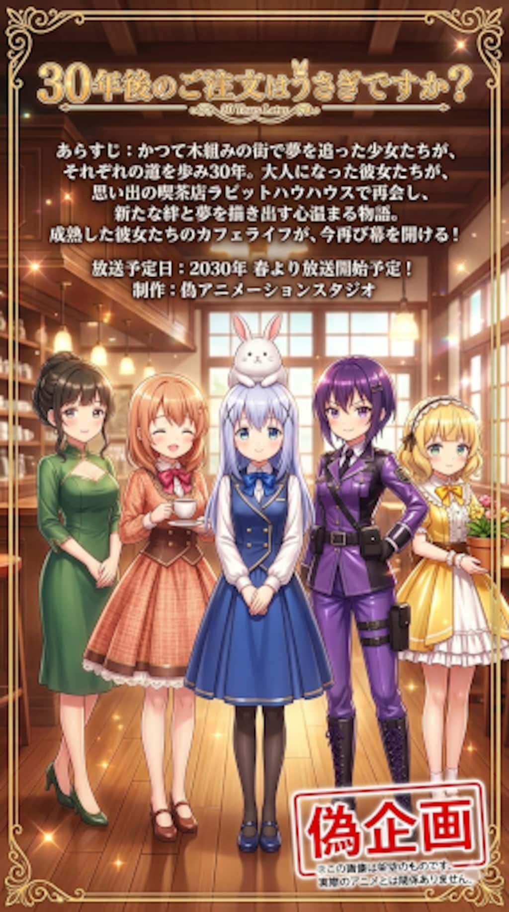 偽企画　30年後のご注文はうさぎですか？