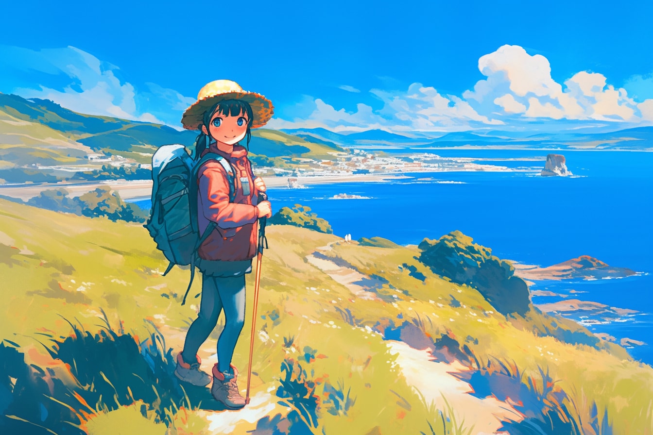旅する少女129 | の人気AIイラスト・グラビア