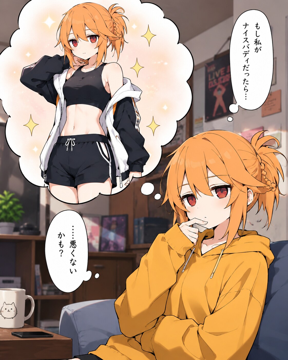 全然盛れてないよことかちゃん | の人気AIイラスト・グラビア