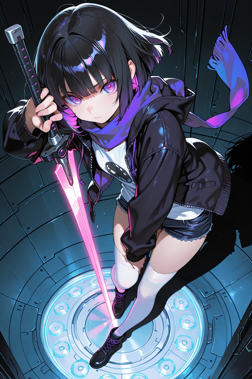 紫色が似合う女の子101