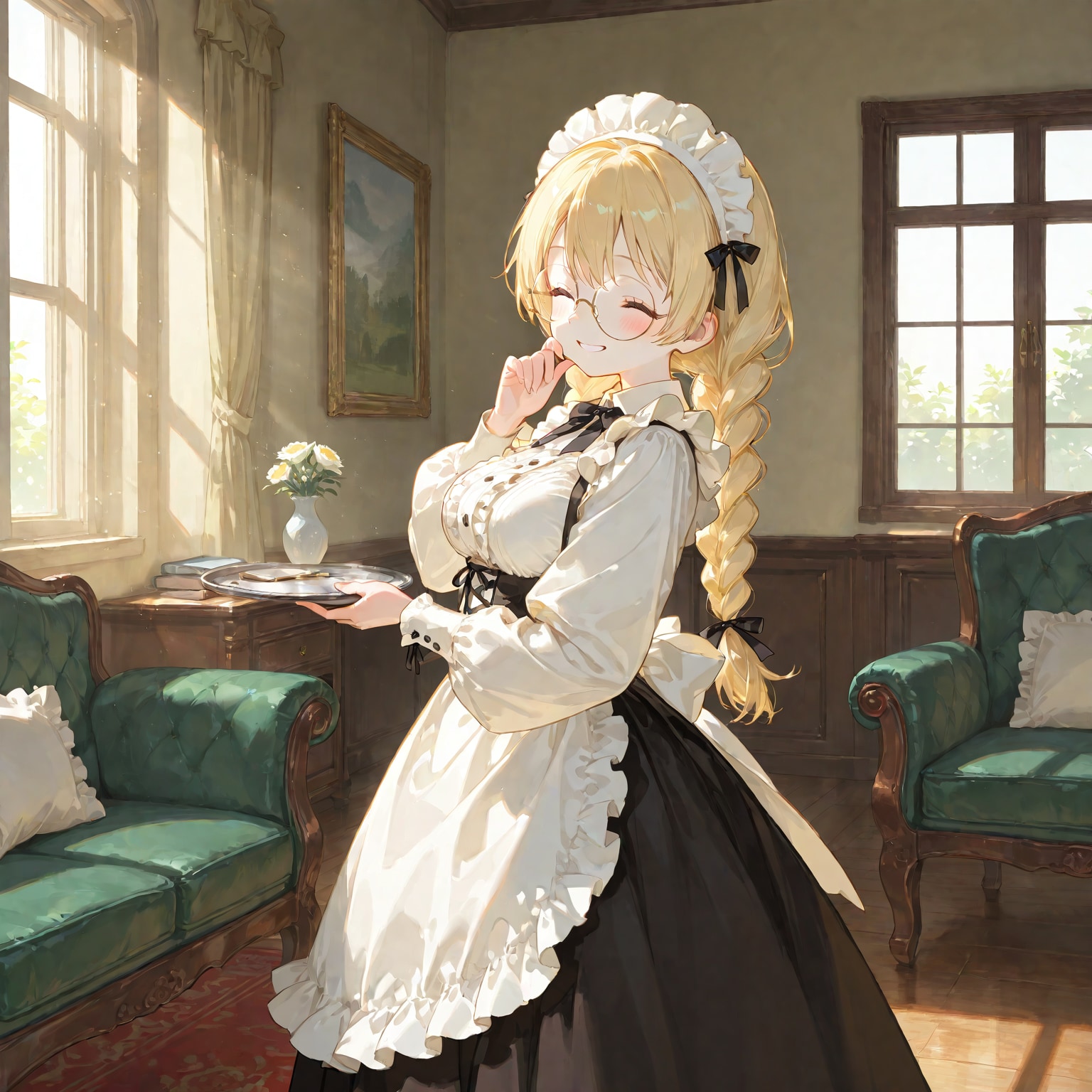 穏やかな朝 | の人気AIイラスト・グラビア