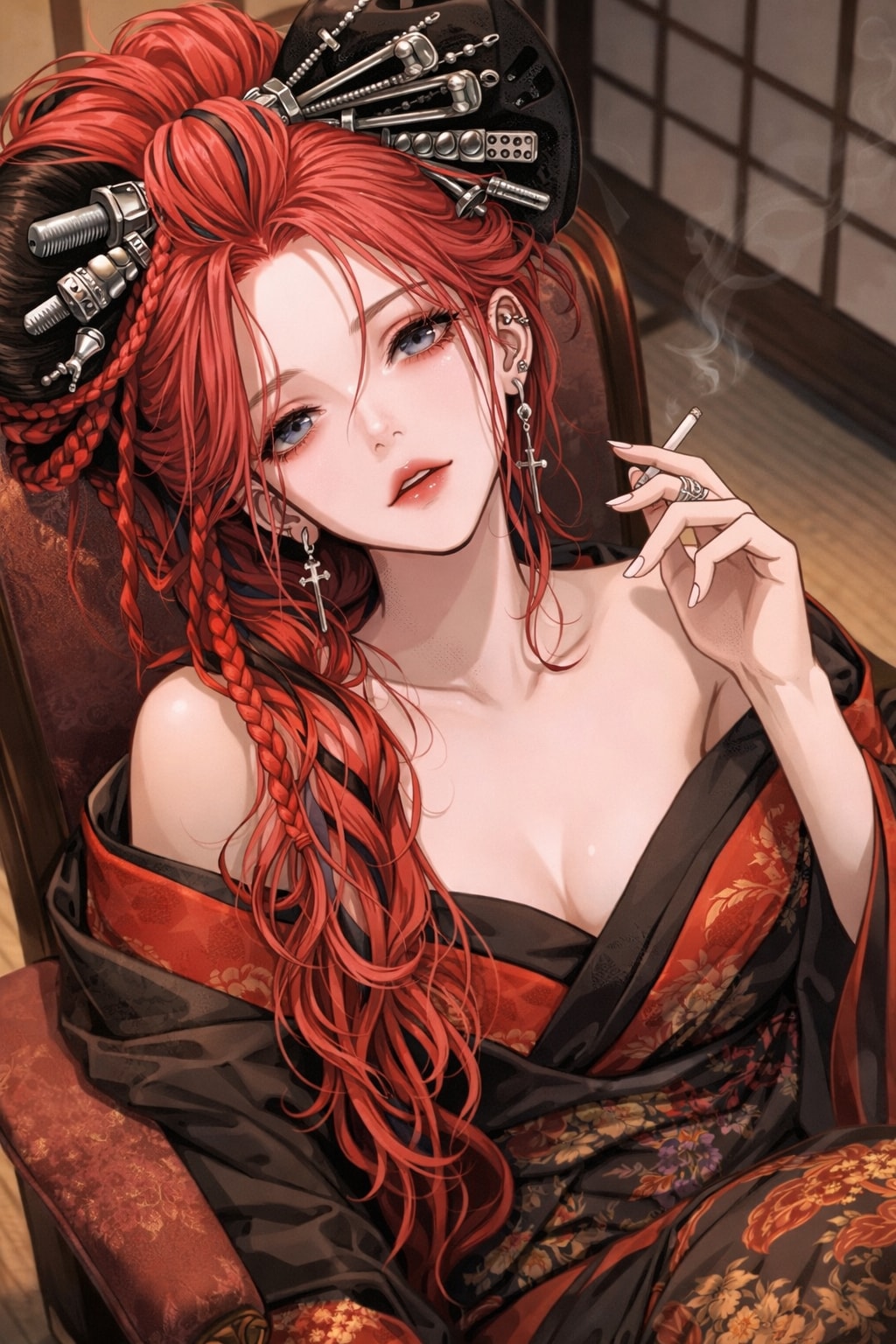 十朱リラの、火花散る傾奇者の夜