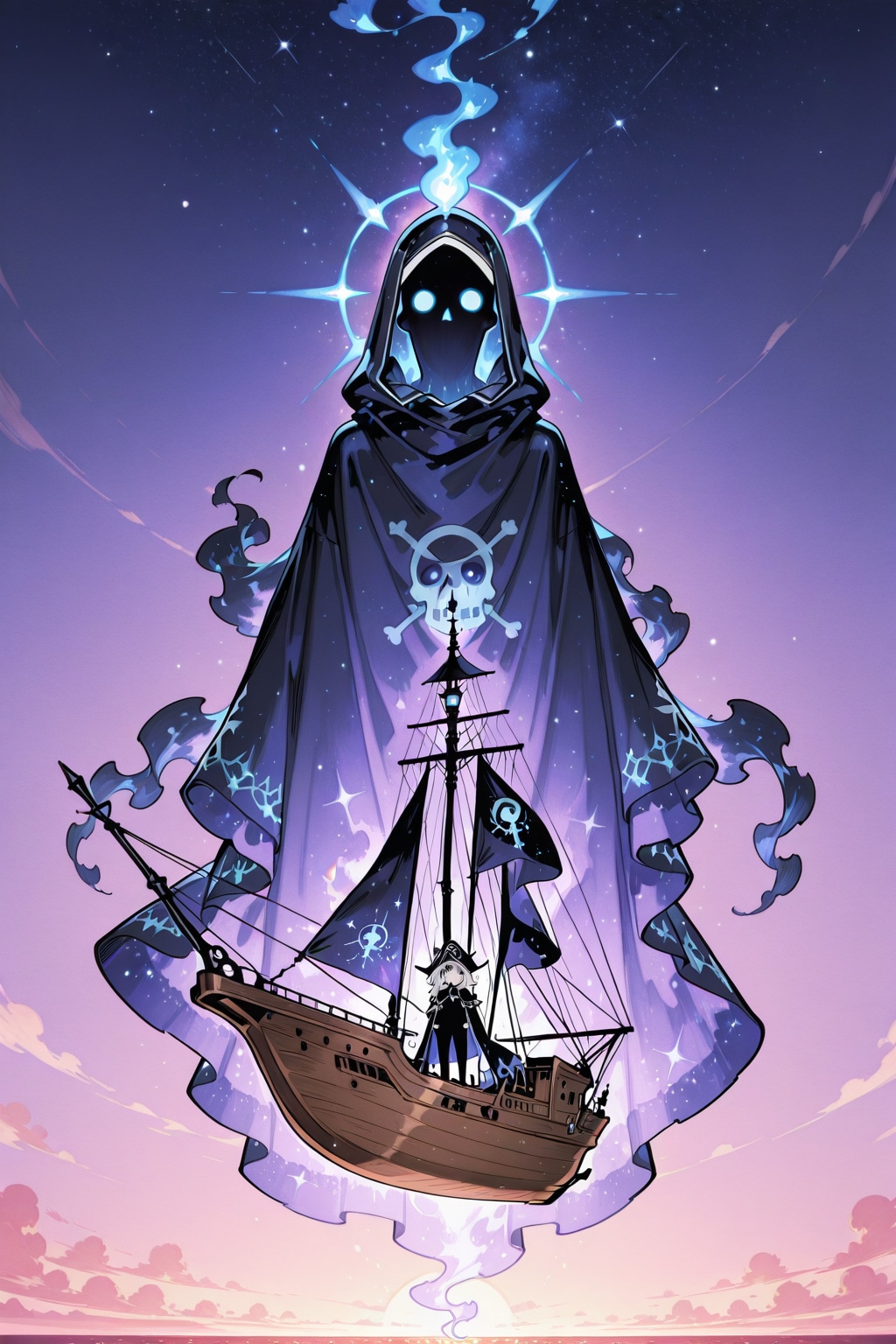 空飛ぶ幽霊船 | の人気AIイラスト・グラビア