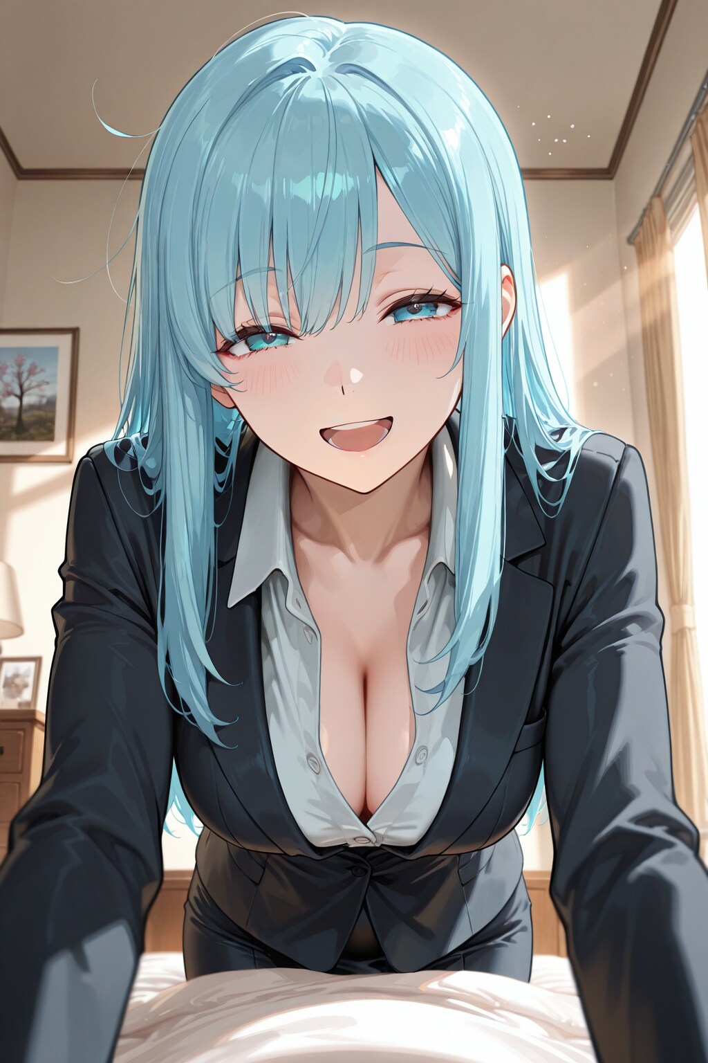 朝だぞ～おきなさーい