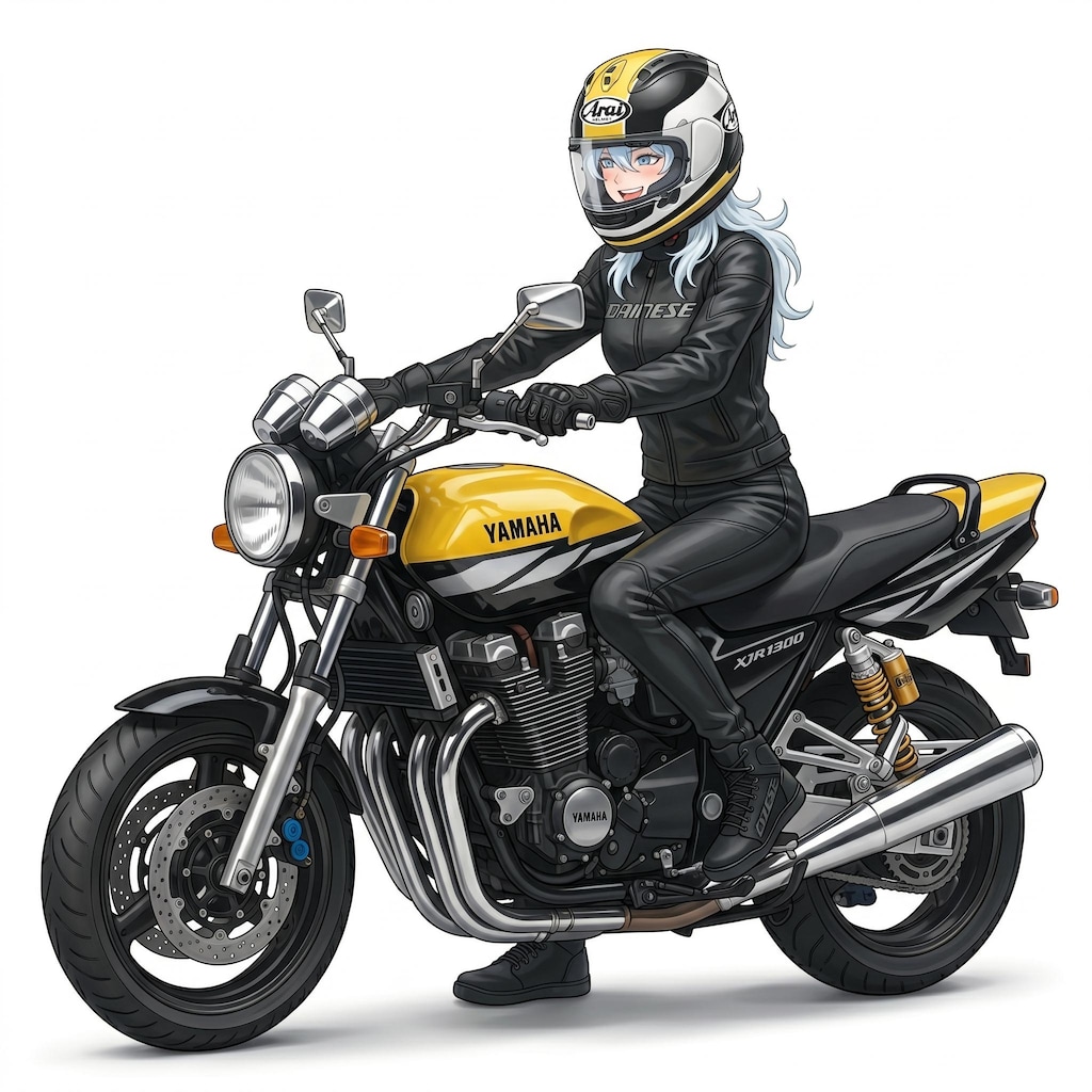 <山葉ちゃん、川崎ちゃん>父がバイクを乗り換えたらしい