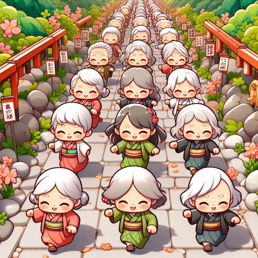 楽しいお百度参り