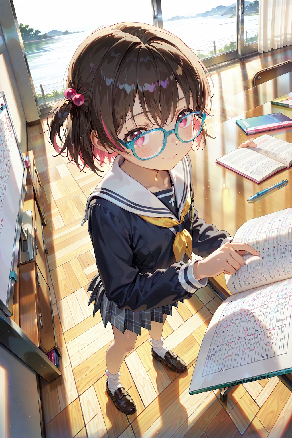 数学少女って意外と可愛いかも。