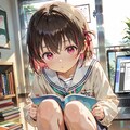 数学少女って意外と可愛いかも。 2枚目