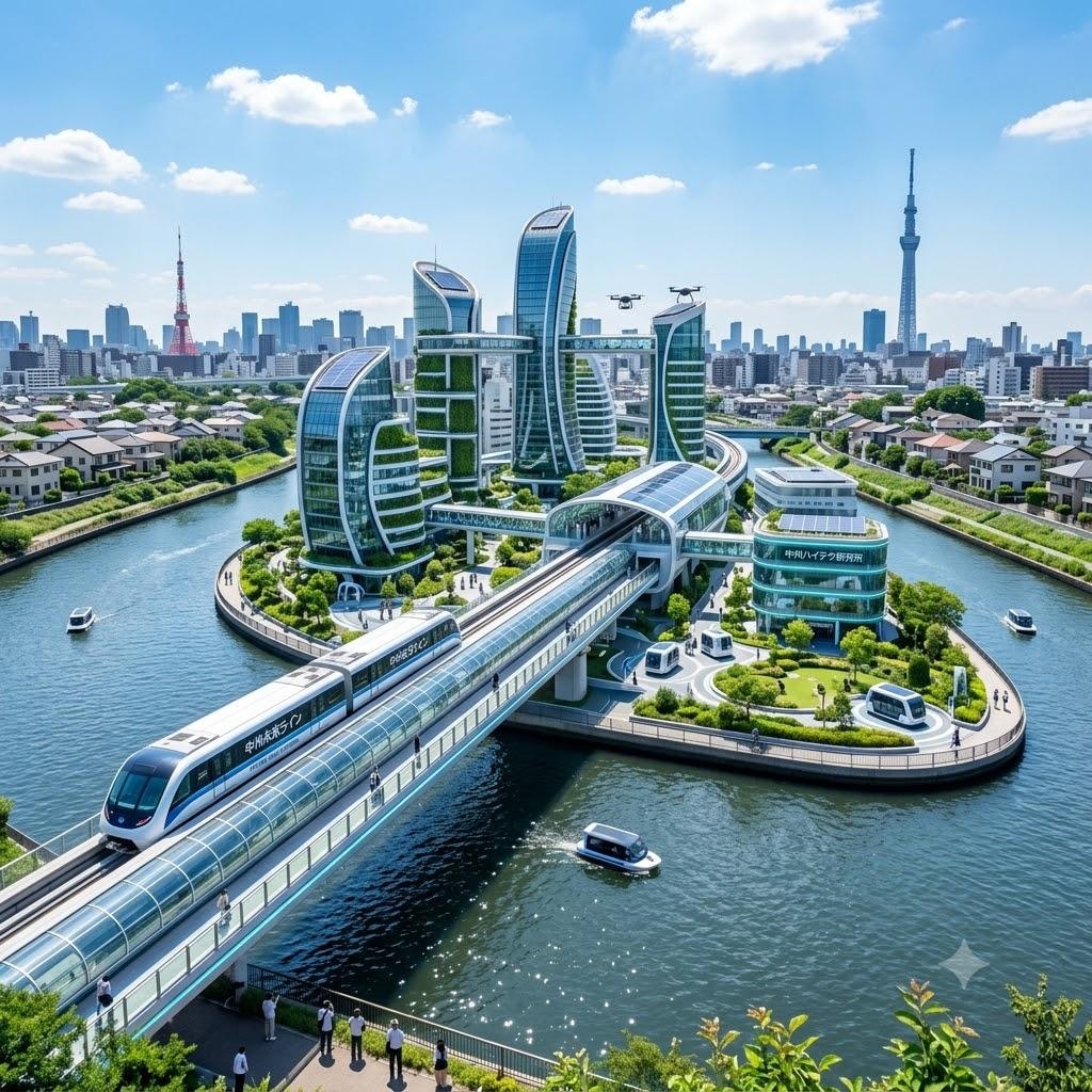 ハイテクな中州