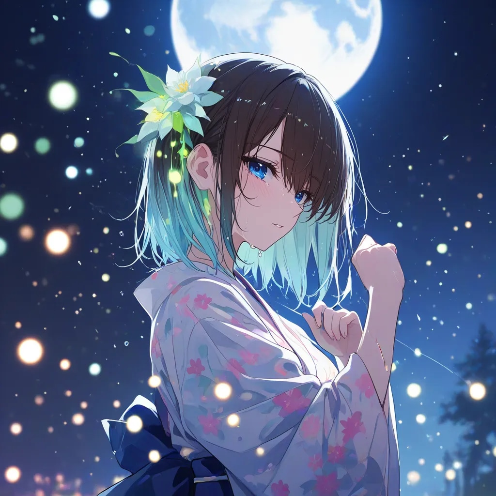 蛍と月と乙女と④