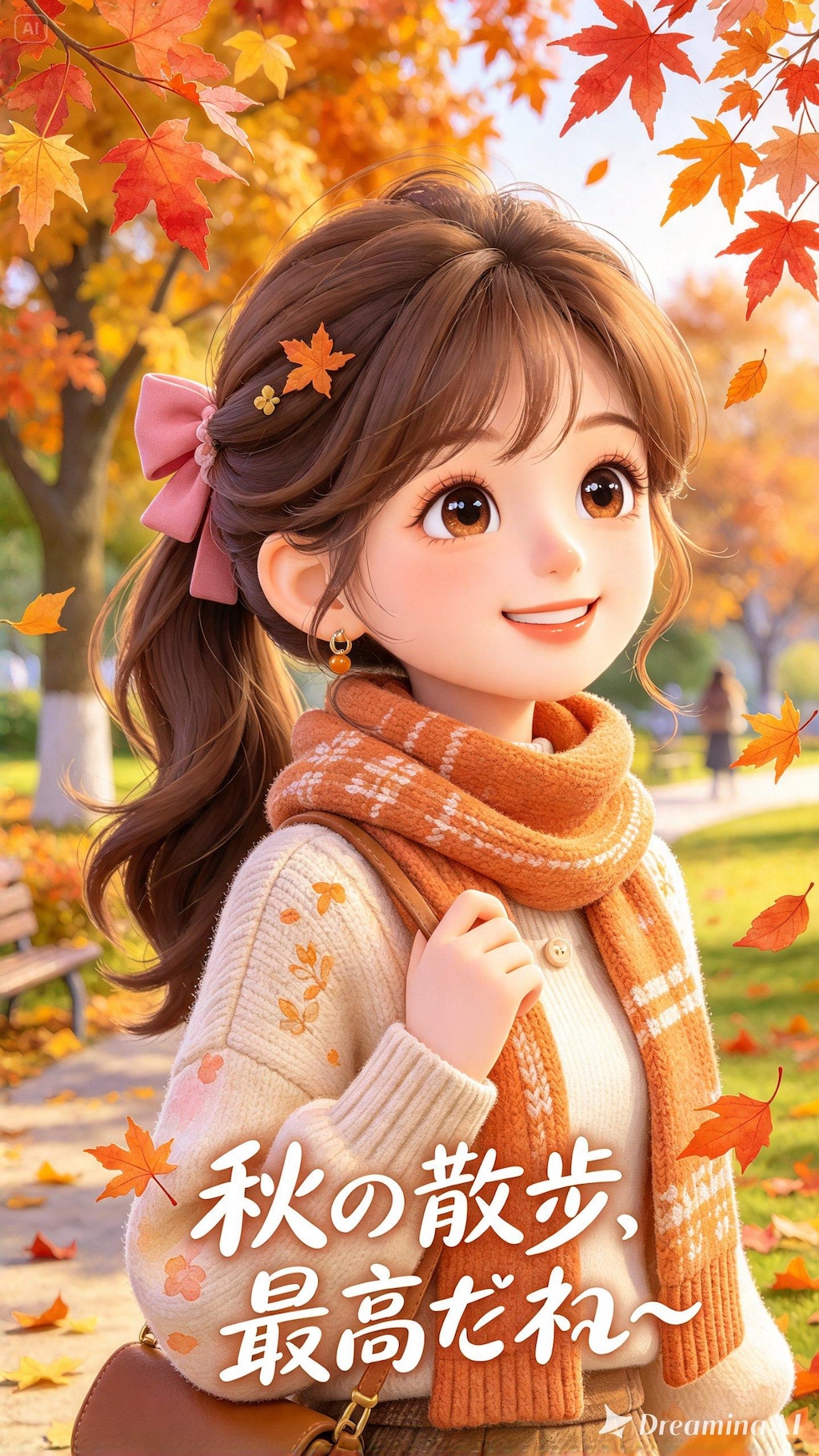 【理想の秋コーデ】（Seedream）