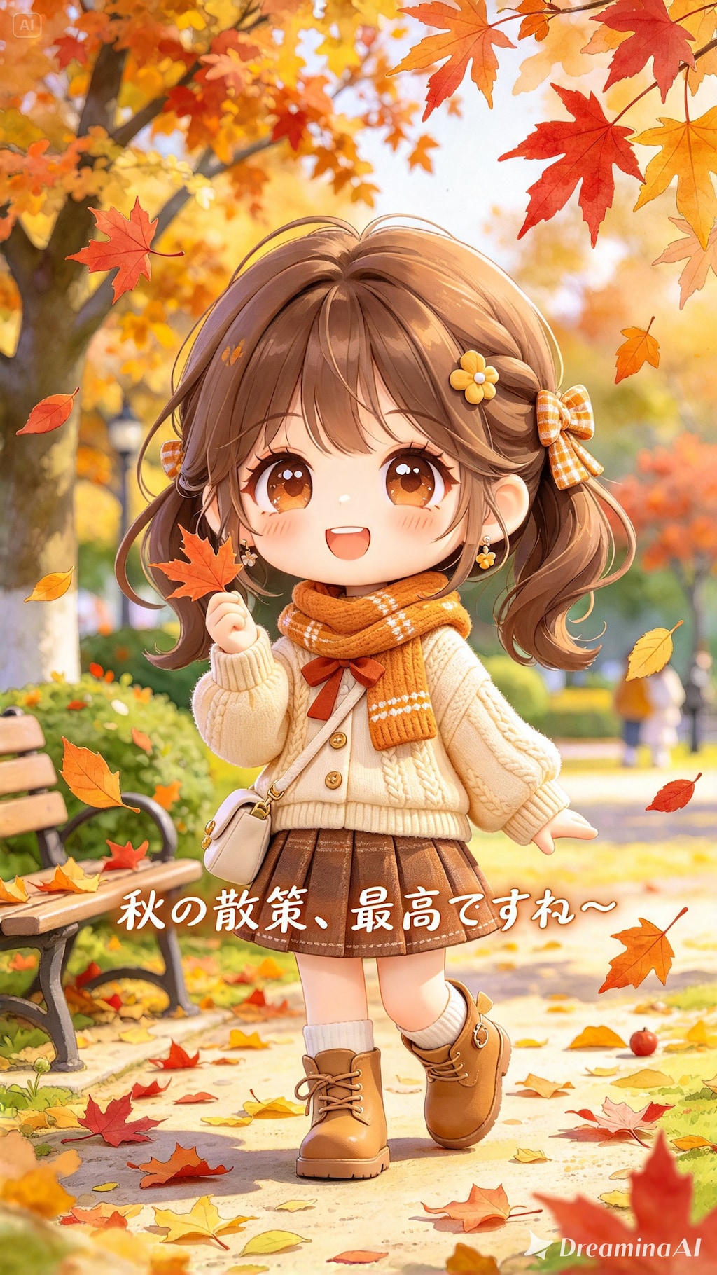 【理想の秋コーデ】（Seedream）