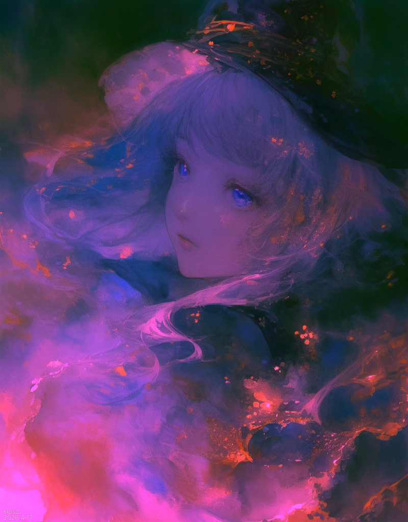 紫 | の人気AIイラスト・グラビア