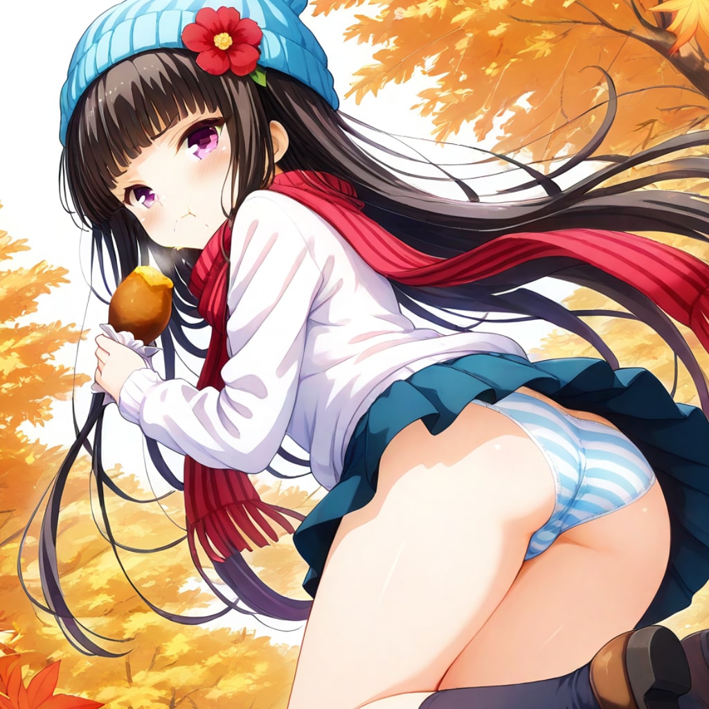 秋の日焼き芋!?五十鈴&春瑚