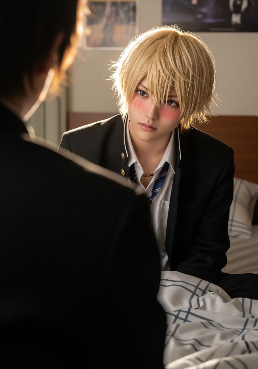 こいつ､緊張してるな