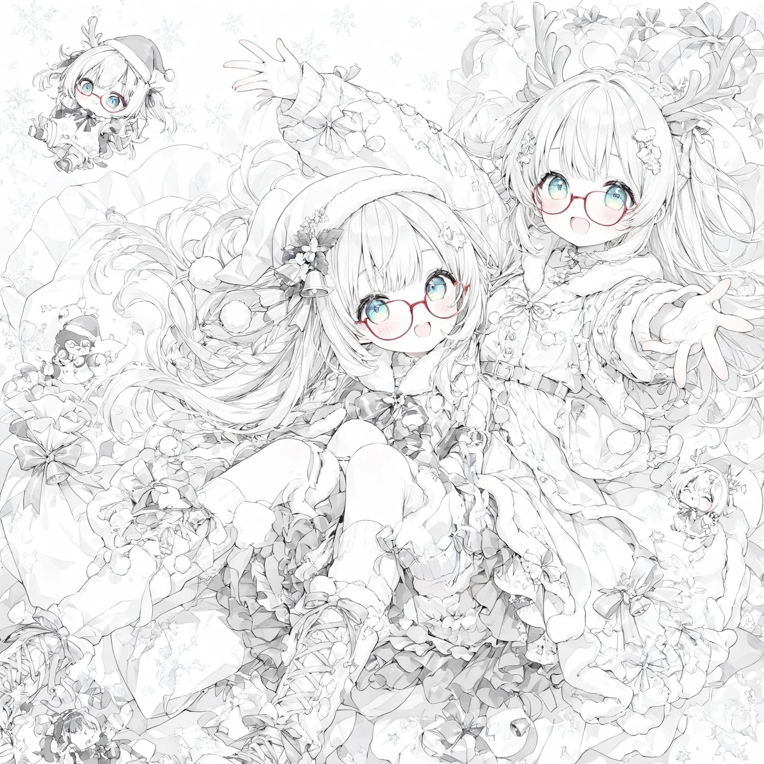 たのしいぬりえ（対象年齢３さいから） | の人気AIイラスト・グラビア