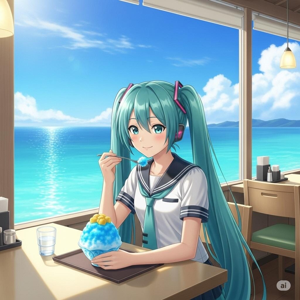 ブルーハワイ（かき氷）