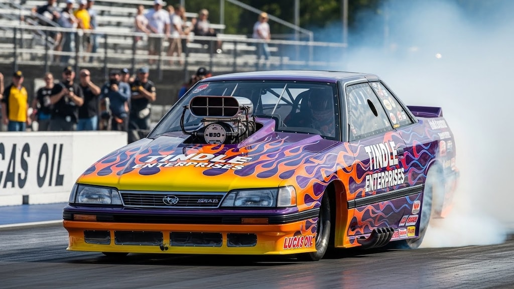 スバルレガシィドラッグカー