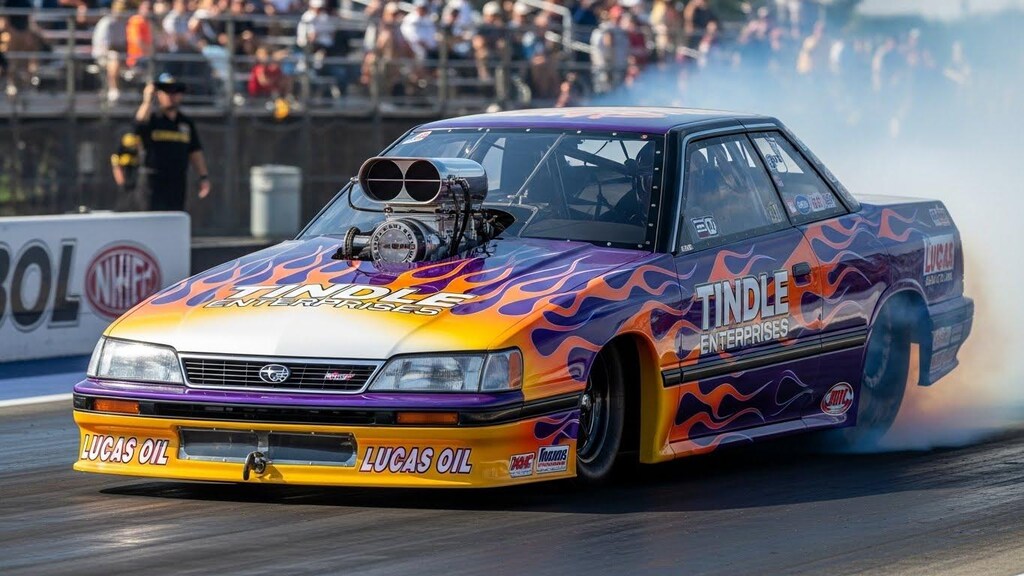 スバルレガシィドラッグカー