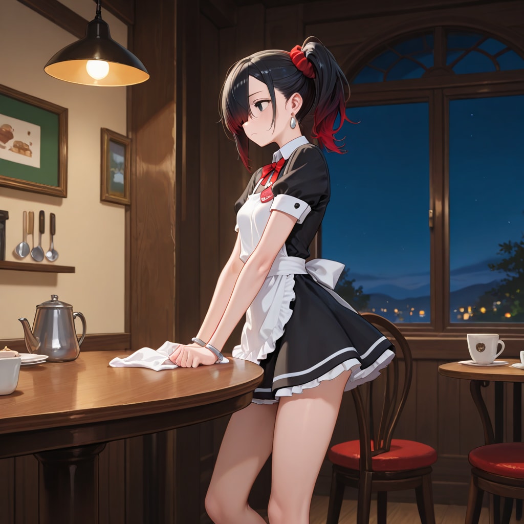 Heavy Metal Diva "Mai" バイト中 (2)