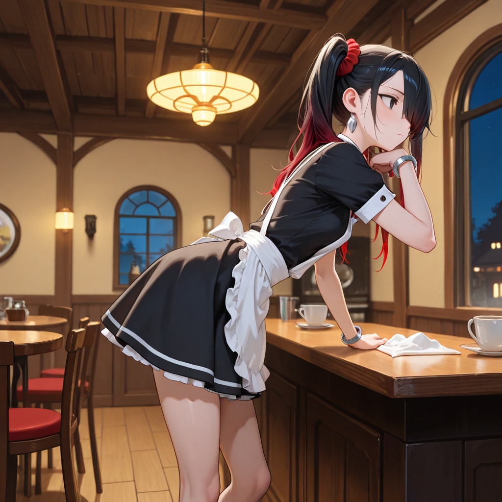 Heavy Metal Diva "Mai" バイト中 (2)