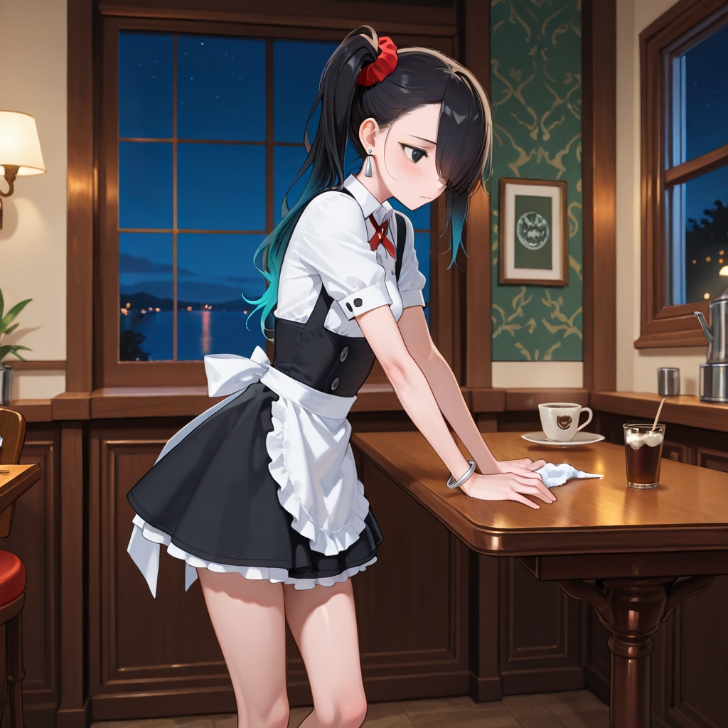 Heavy Metal Diva "Mai" バイト中 (2)