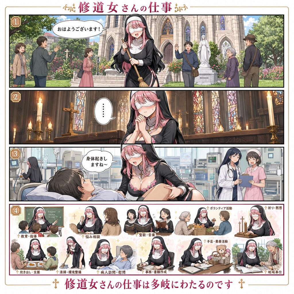 修道女さんの1日