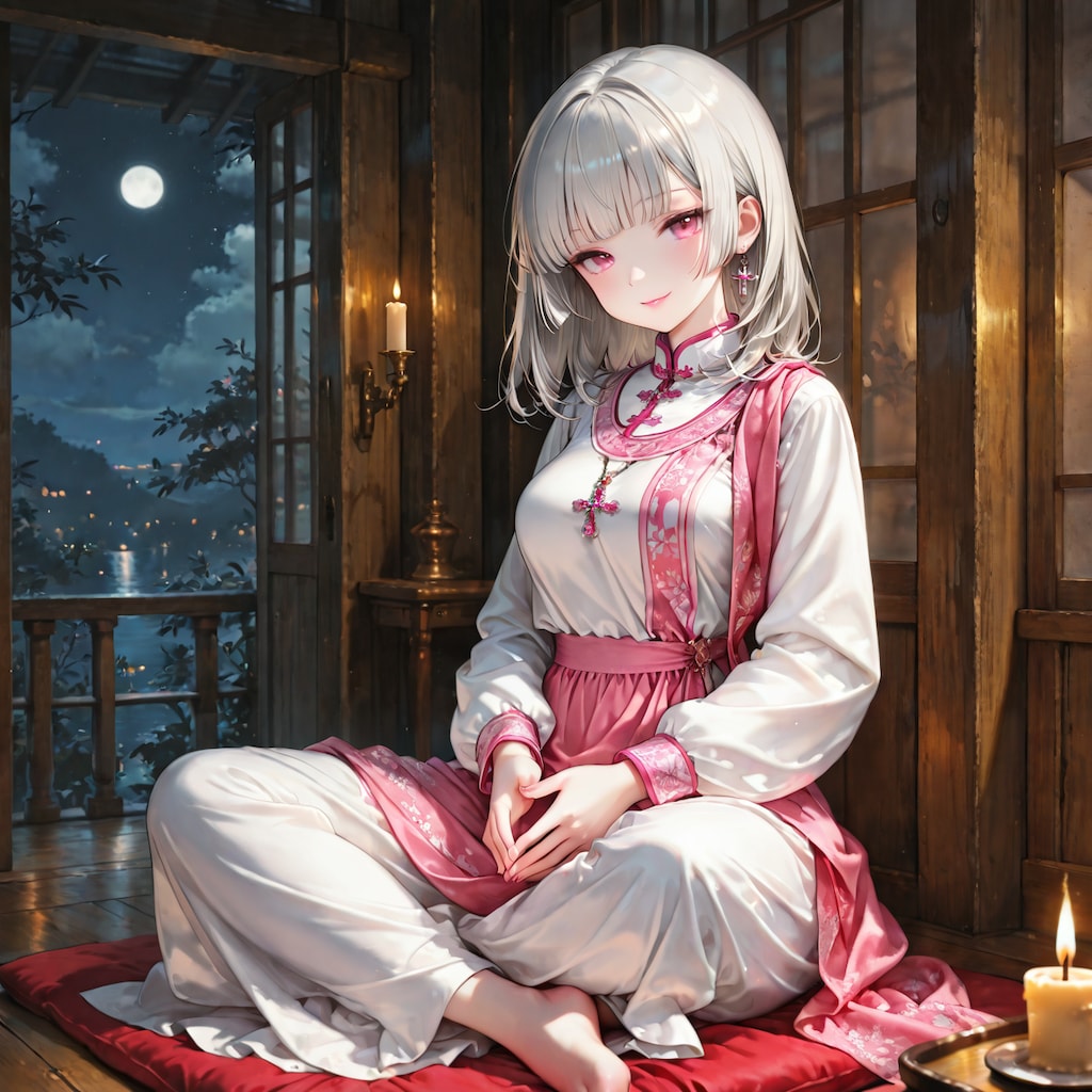 夜にリラックス