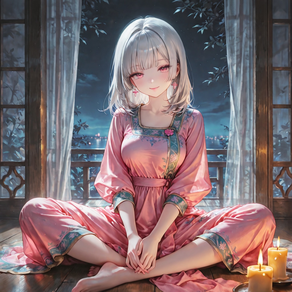 夜にリラックス