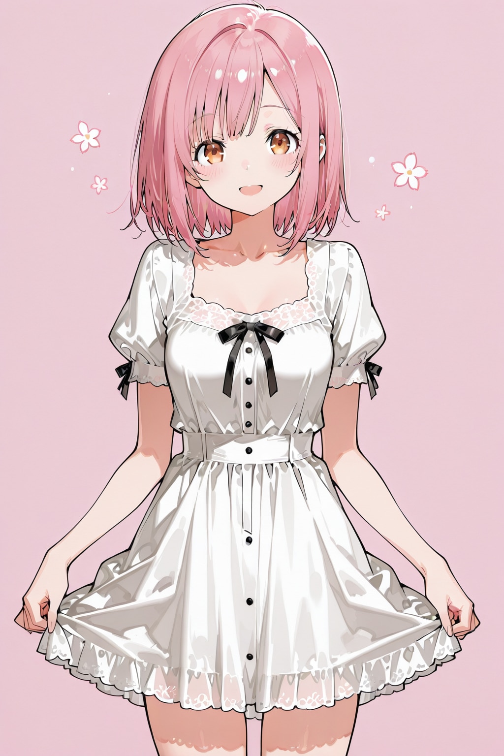 【簡単呪文】1人の少女の幸せ　by #PHOENIX | の人気AIイラスト・グラビア