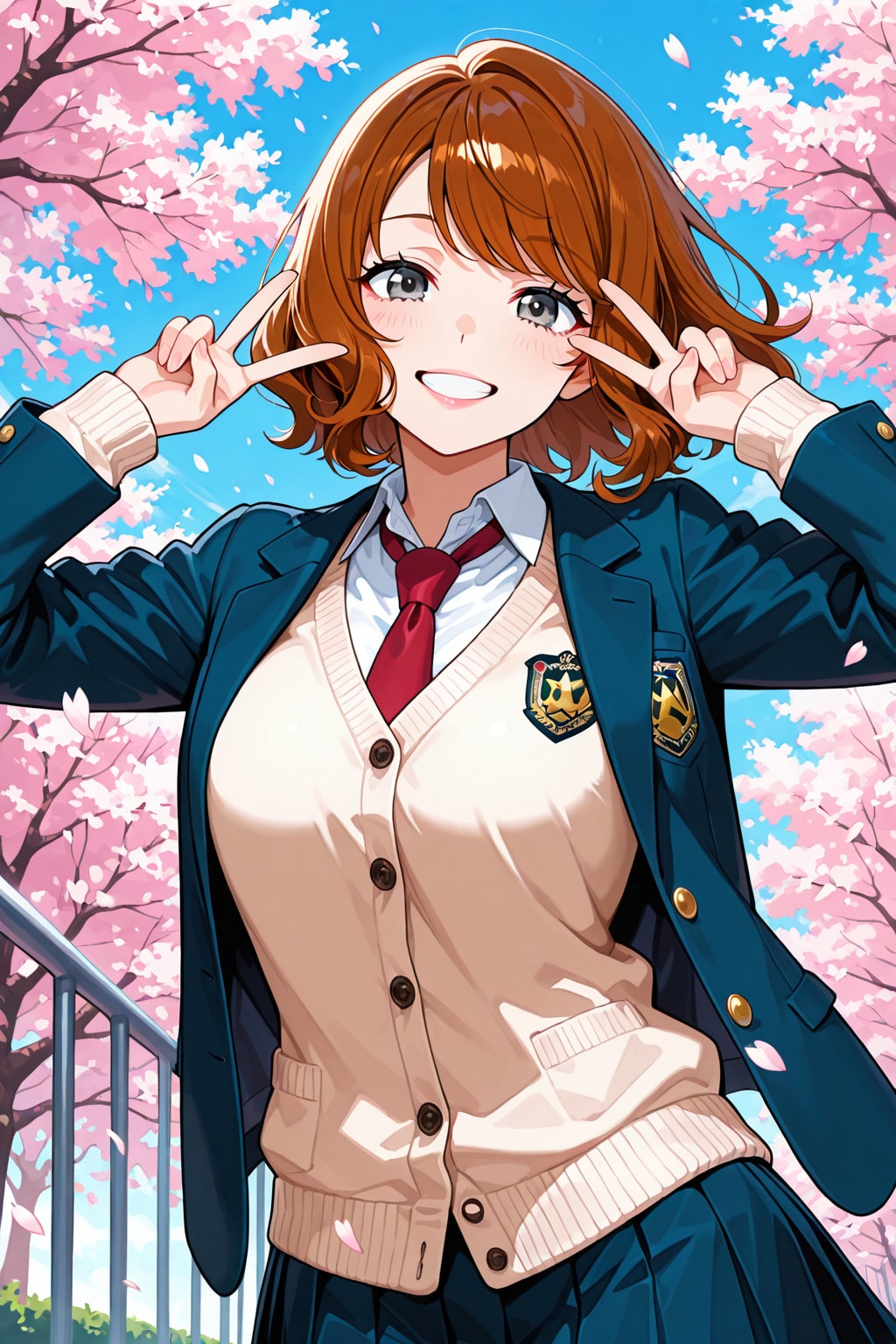 女の子と桜 2026　その３ | の人気AIイラスト・グラビア