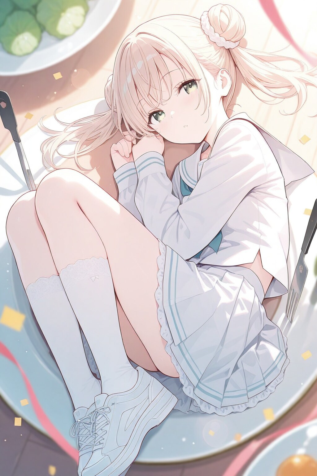 目覚めたら食卓だった | の人気AIイラスト・グラビア