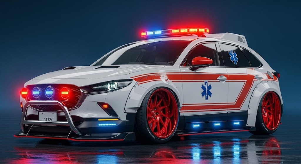 マツダCX-30救急車のドリ車