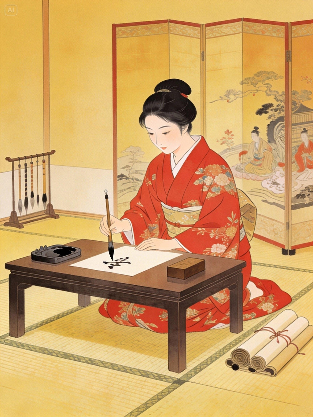 書初め(動画付き)