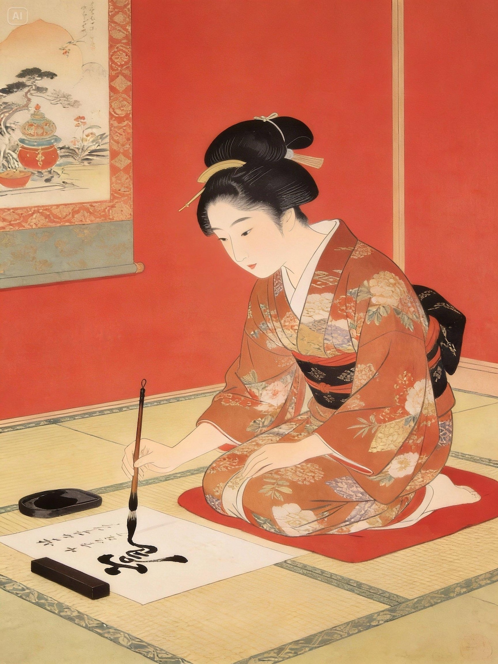 書初め(動画付き)