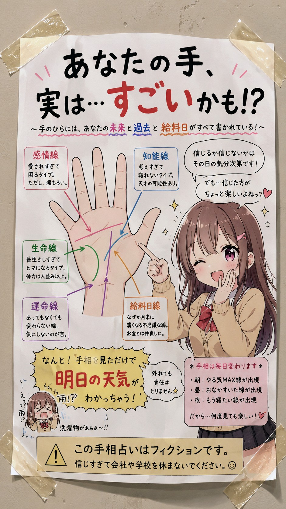 今日の貼り紙63 | の人気AIイラスト・グラビア