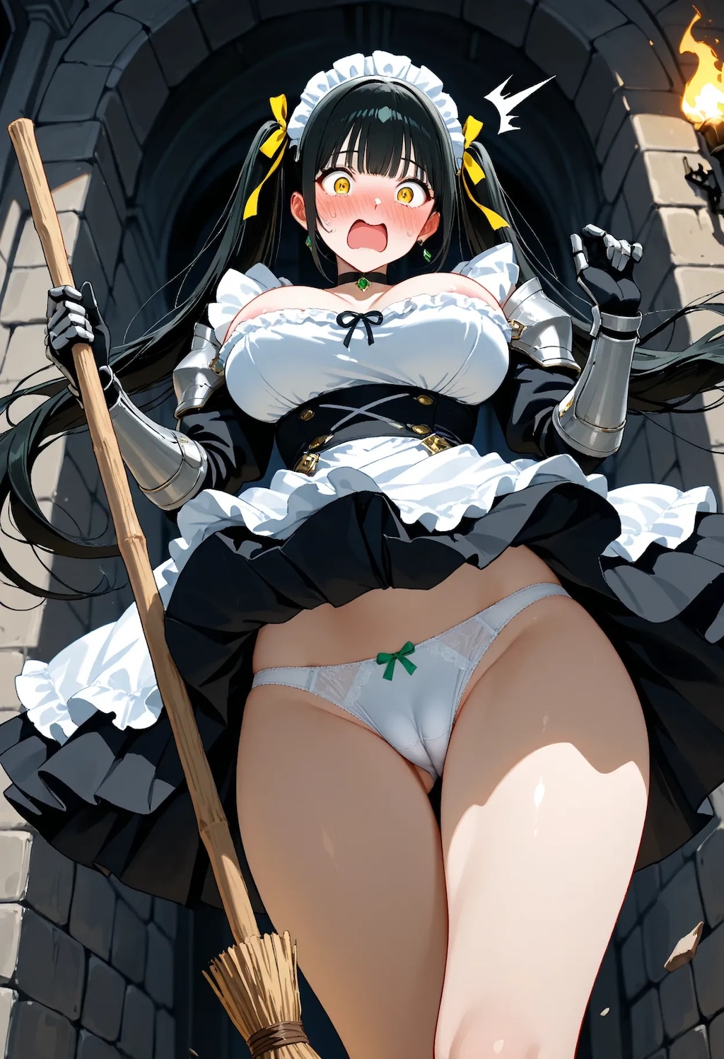 ひゃああっ！？