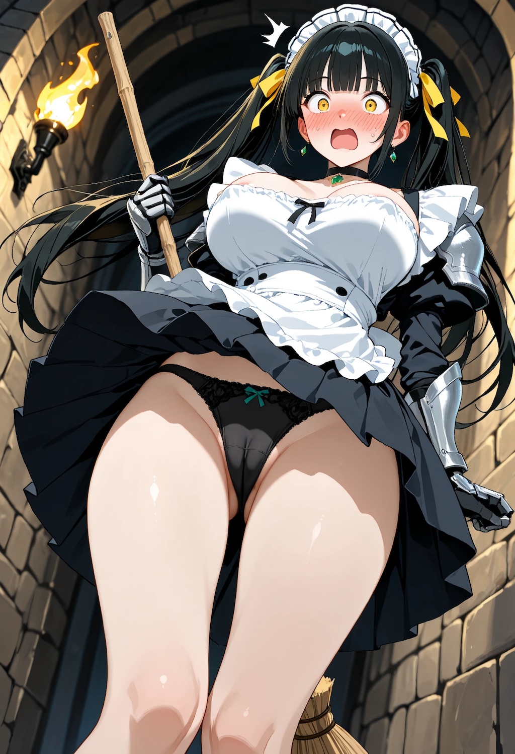 ひゃああっ！？
