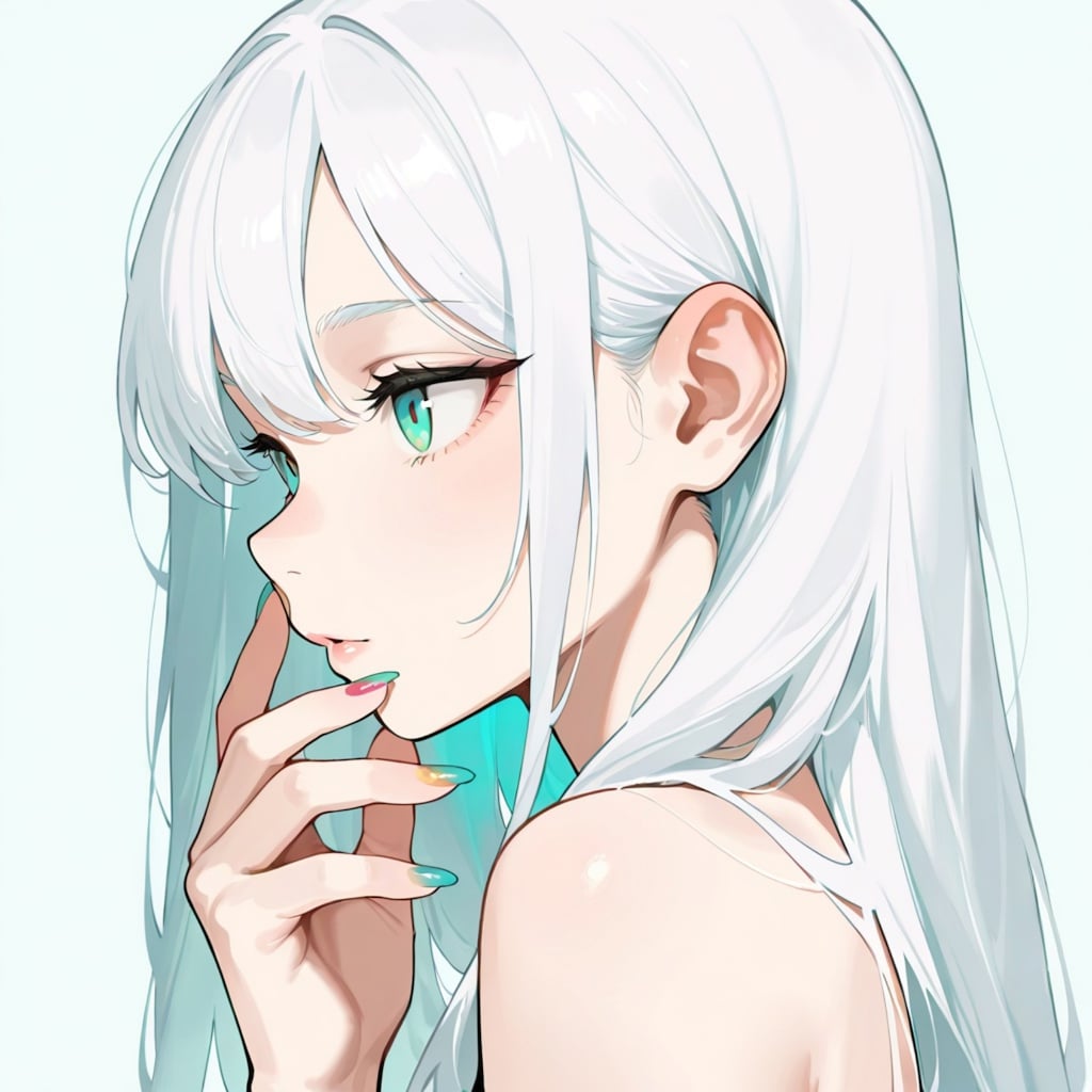 爪と白髪ちゃん