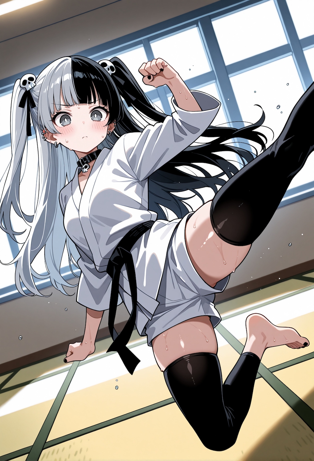 【今日の腹筋】メイドの鍛錬