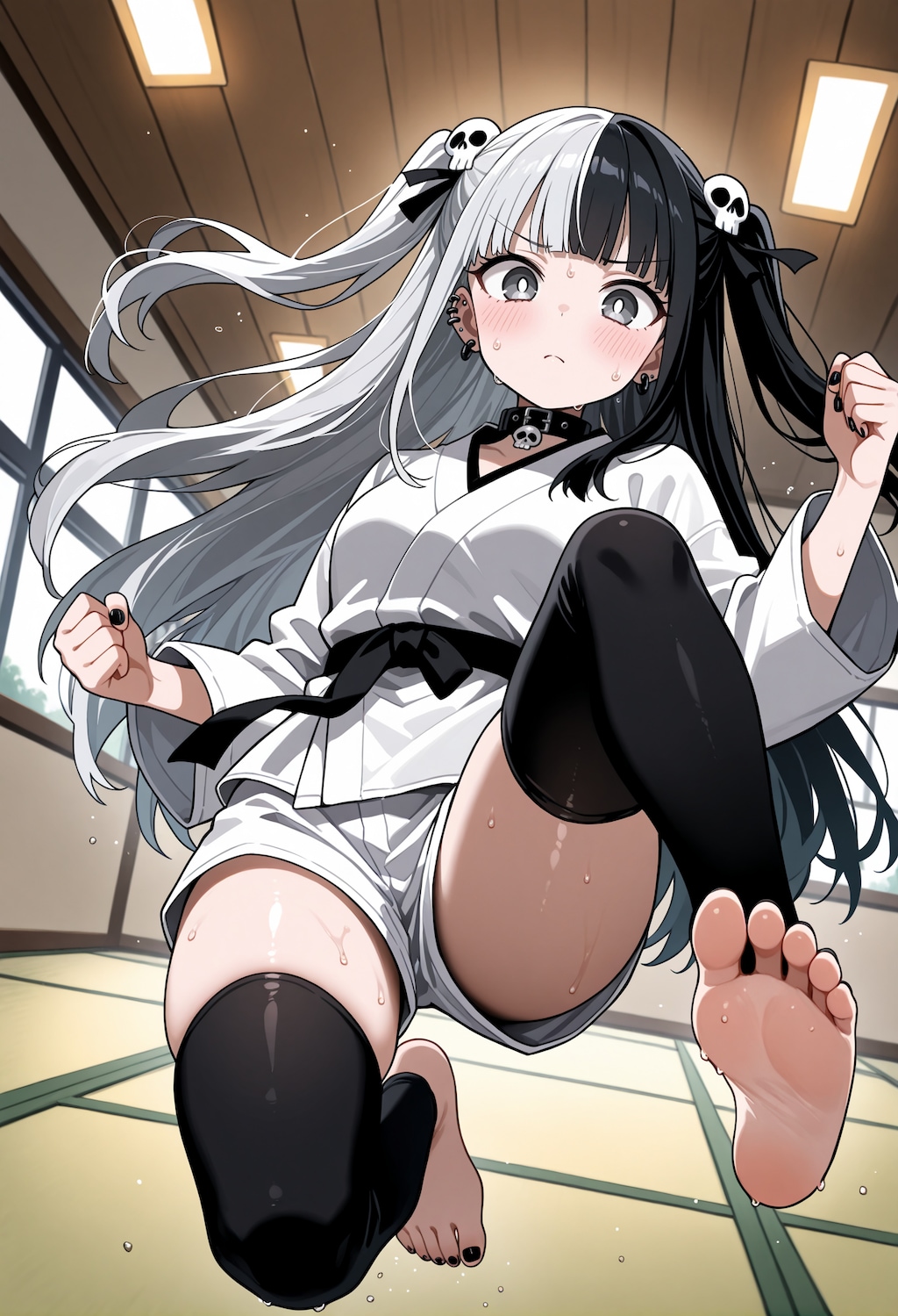 【今日の腹筋】メイドの鍛錬