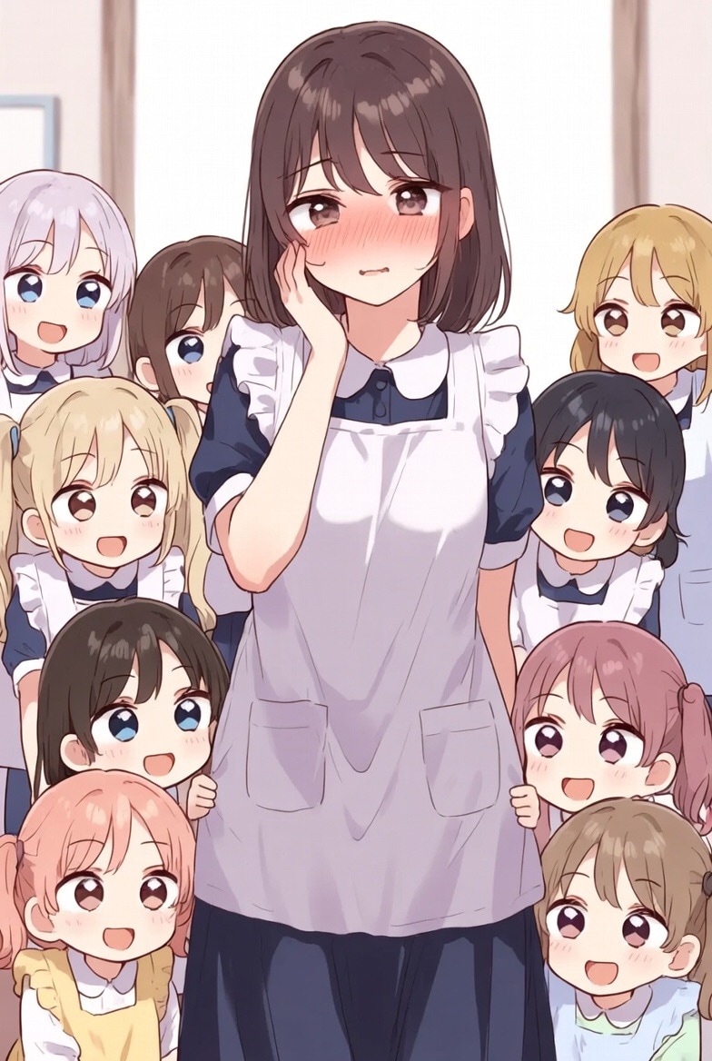 エプロンガールズ | の人気AIイラスト・グラビア