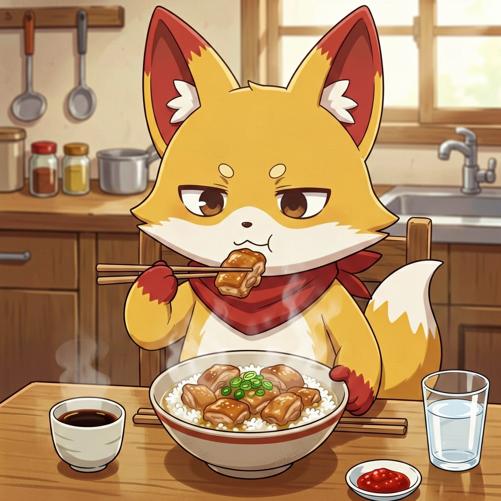 焼き鳥丼 | の人気AIイラスト・グラビア
