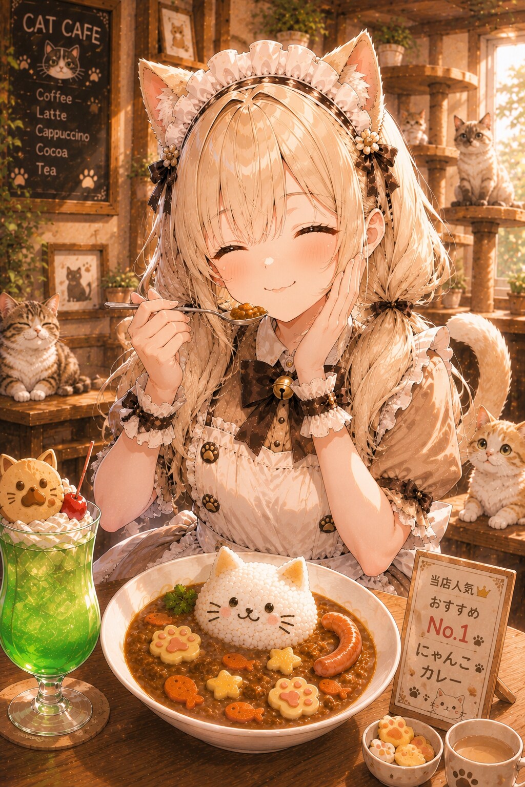 おすすめ人気グルメ☆しおん | の人気AIイラスト・グラビア