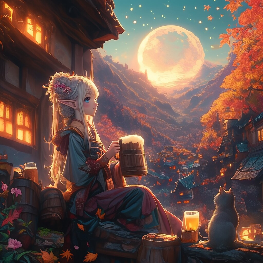 月々に月見る月は多けれど、月見る月はこの月の月