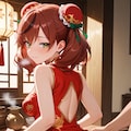 チャイナ服で後ろから致しちゃう寧ちゃん 2枚目